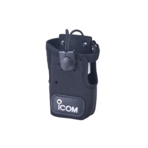 Funda de Nylon, clip-cinto y correa de broche frontal, para IC-F3003/ 4003,  IC-F3103D/ 4103D,  IC-F3210D/ 4210D.
