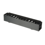 Organizador de Cables Horizontal NetManager, Sencillo (Solo Frontal), Para Rack de 19in, 2UR