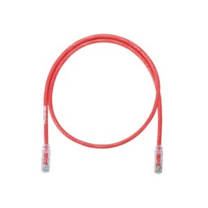 Cable de parcheo UTP Categorí­a 6, con plug modular en cada extremo - 4.3 m. - Rojo