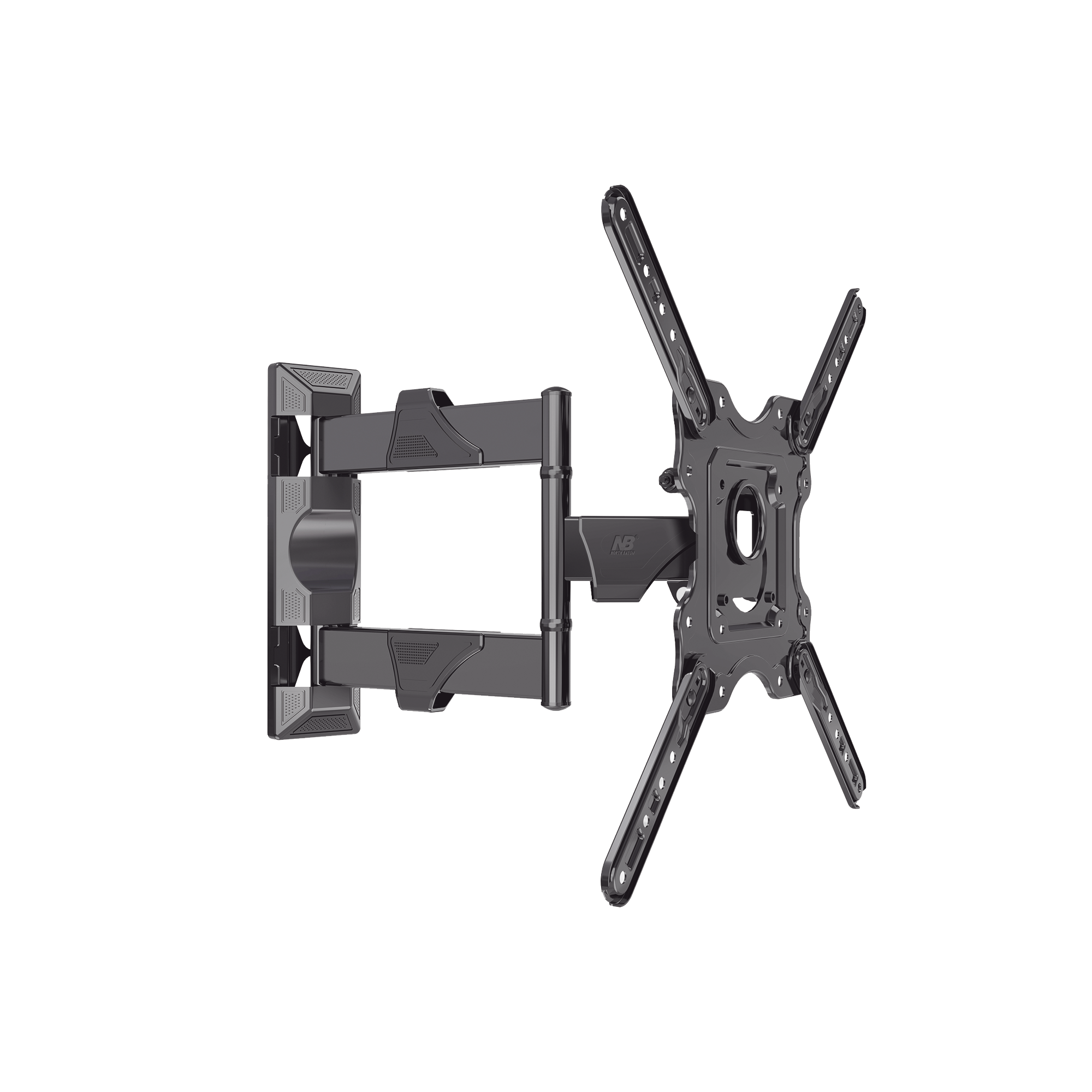 Montaje de Pared Articulado para Monitor de 32-55" / Soporta hasta 27.2 Kg / Vesa 400 x 400 / 100 x 100 / Acero / Separación a Pared de 5 cm a 40 cm