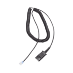 Cable adaptador para diademas modelo HT101, HT201 y HT202 para compatibilidad con teléfonos Grandstream, análogos, digitales, etc.