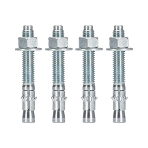 Kit de Anclaje a Piso, Para Rack de 2 o 4 Postes, Fabricado en Acero, 4 Piezas