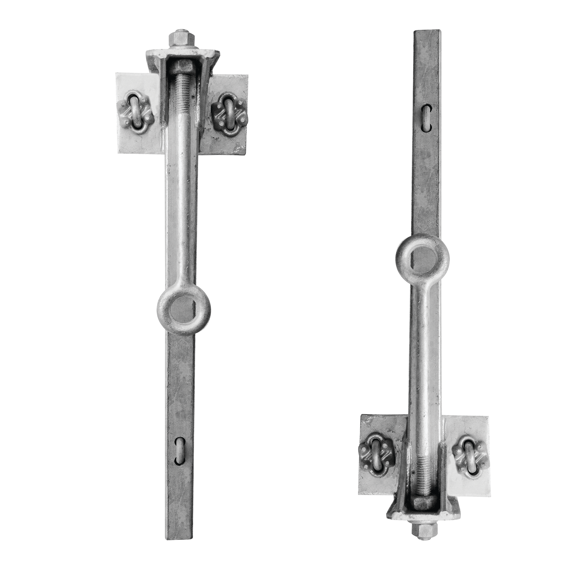 Par de Herrajes para sujeción de línea de vida para STZ90G.