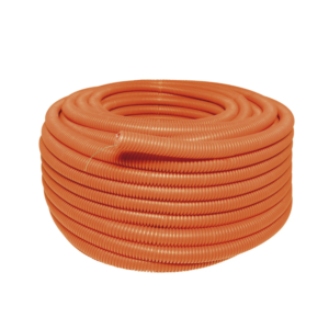 Manguera flexible Reforzada 1/2" x 100 m /Polietileno Alta Densidad HDPE/ Con guí­a /Resistente a Intemperie.