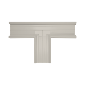 Sección en "T" color Marfil de PVC auto extinguible, para canaleta TEK-100-M (5576-17001)