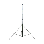 Mástil Telescópico Retraible Manual de 15 metros con Accesorios. Incluye Tripie.
