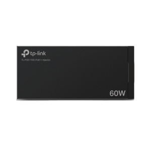 Inyector PoE++ (60W) / Gigabit 802.3 af/at/bt / 2 puerto 10/100/1000 Mbps / Plug and Play / Fuente alimientación Integrada