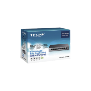 Easy Smart Switch PoE JetStream , 8 puertos 10/100/1000 Mbps  55 W