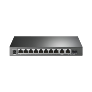 Switch PoE+ No Administrable De Escritorio 10 Puertos / 8 puertos 10/100/1000 Mbps PoE af/at Inteligiente / Presupuesto 123 W / Modo Extendido hasta 250 metros