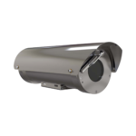 Camara IP Zoom con gabinete antiexplosion 2MP, 32X, IP68, WiseStream II / con wiper
