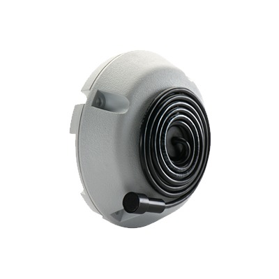 Micr??fono omnidireccional captaci??n de sonido hasta 5 mts en cualquier direcci??n, compatible con todas las marcas de cǭmaras, extensi??n de cable de 1 m para utilizarse cuando la altura del techo pasa de los 5 m