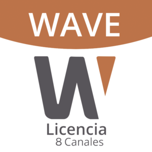 Licencia de 8 Canal de Wisenet Wave Profesional