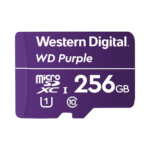 Memoria microSD de 256 GB PURPLE, Especializada Para Videovigilancia, 10 VECES MAYOR DURACIóN, 3 Aí‘OS DE GARANTIA