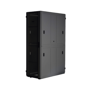 Gabinete FlexFusion™ XGL (Light) para Centros de Datos, 48 UR, 800 mm de Ancho, 1070 mm de Profundidad, Fabricado en Acero, Color Negro