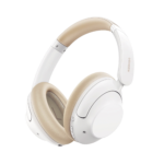 Audí­fonosInalámbricos | HiTune Max5 | Bluetooth | 3.5mm | Sonido Hi-Res | CancelaciónActiva de Ruido (ANC) de hasta 43dB | Autonomí­a de 90 horas | Diseño Ajustable| Almohadillas Suaves | Color Blanco.