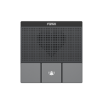 Mini Intercomunicador Wi-Fi para hotelerí­a, hospitales, con diseño elegante, PoE, 3 botones, 1 relevador integrado de salida y entrada.