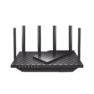 Router Triple Banda WiFi 6E / AX5400 MU-MIMO / 1 Puerto WAN 1 10/100/1000 Mbps / 4 Puertos LAN 10/100/1000 Mbps / 1 puerto USB 3.0 / 6 antenas de alta ganancia / OneMesh ™
