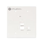 Placa frontal en blanco para conmutadores de placa de pared serie HDVS