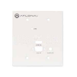 Placa frontal en blanco para conmutadores de placa de pared serie HDVS