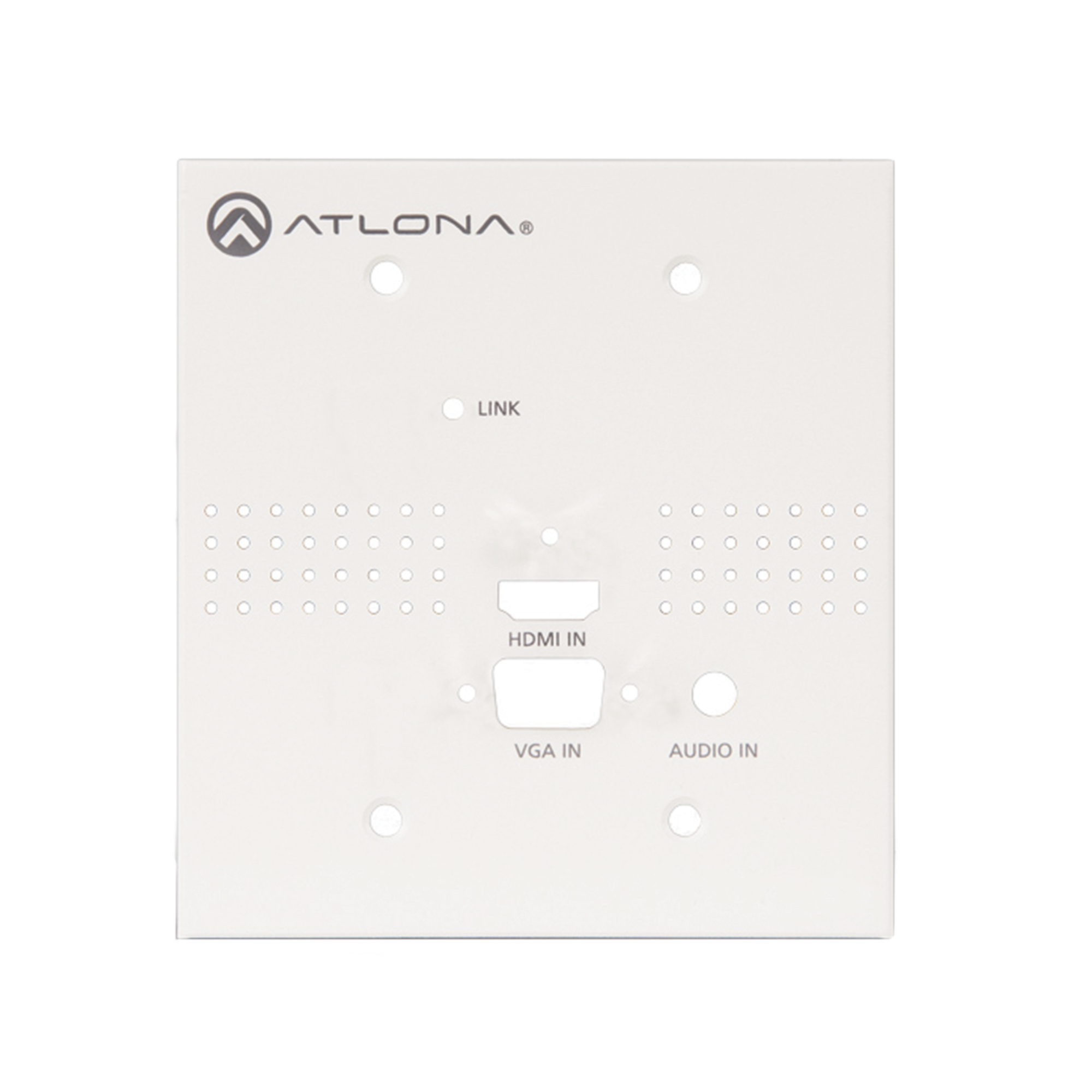 Placa frontal en blanco para conmutadores de placa de pared serie HDVS