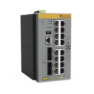 Switch Industrial Capa 3, 16x 10/100/1000T PoE+, 4x 100/1000X SFP (TAA compliant)