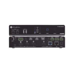 OMEGA 4K/UHD Switch matriz 5í—2 con USB y enlace inalámbrico