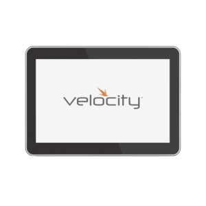Panel táctil Velocity de 10″ / Versátil / Iluminación del bisel / Montaje flexible