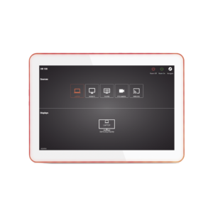 Panel táctil de sistema Velocity de 10" todo en uno con gateway integrado color blanco