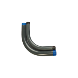 Codo Conduit Rí­gido de Aluminio de 1" (25.4 mm) / Recubierto de PVC / Interior de Uretano.