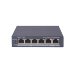 Switch Gigabit PoE+ / Administrable / 4 Puertos 1000 Mbps PoE+ / 2 Puertos 1000 Mbps Uplink / Configuración Nube Hik-PartnerPro / Modo Extendido hasta 300 Metros / 45 Watts