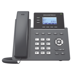 Teléfono IP Grado Operador, 3 lí­neas SIP con 6 cuentas, puertos Gigabit PoE, codec Opus, IPV4/IPV6 con gestión en la nube GDMS