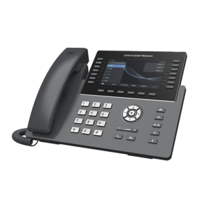 Teléfono IP Wi-Fi, Grado Operador, 14 lí­neas SIP con 6 cuentas, pantalla LCD  5", puertos Gigabit, Bluetooth, PoE, codec Opus, IPV4/IPV6 con gestión en la nube GDMS