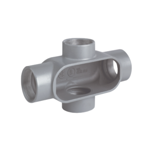 Caja Condulet Tipo X de  1/2" / Aluminio libre de Cobre / Para íreas Clasificadas.