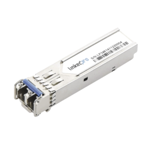 Transceptor óptico Industrial SFP+ (Mini-Gbic) / Monomodo 1310 nm / 10 Gbps / 10GBASE / Conectores LC/UPC Dúplex / DDM / Hasta 3 km