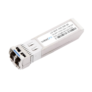 Transceptor óptico SFP+ (Mini-Gbic) / Monomodo 1310 nm / 10 Gbps / 10GBASE-LR / Conectores LC/UPC Dúplex / DDM / Hasta 20 km