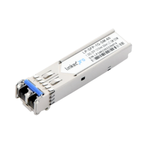 Transceptor óptico SFP (Mini-Gbic) / Monomodo 1310 nm / 1.25 Gbps / 1000BASE-EX / Conectores LC/UPC Dúplex / DDM / Hasta 60 km