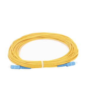 Jumper de Fibra óptica Monomodo SC/UPC-SC/UPC Simplex de 10 metros,  3mm