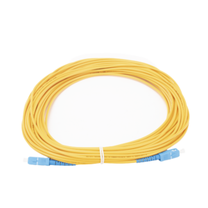 Jumper de Fibra óptica Monomodo SC/UPC-SC/UPC Simplex de 20 metros,  3mm