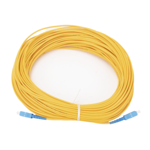 Jumper de Fibra óptica Monomodo SC/UPC-SC/UPC Simplex de 40 metros,  3mm