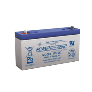 Batería 6V, 1.2AH, Para Respaldo, Tecnologías AGM/VRLA, 5 Años Vida íštil, Terminales F1, Reconocida UL