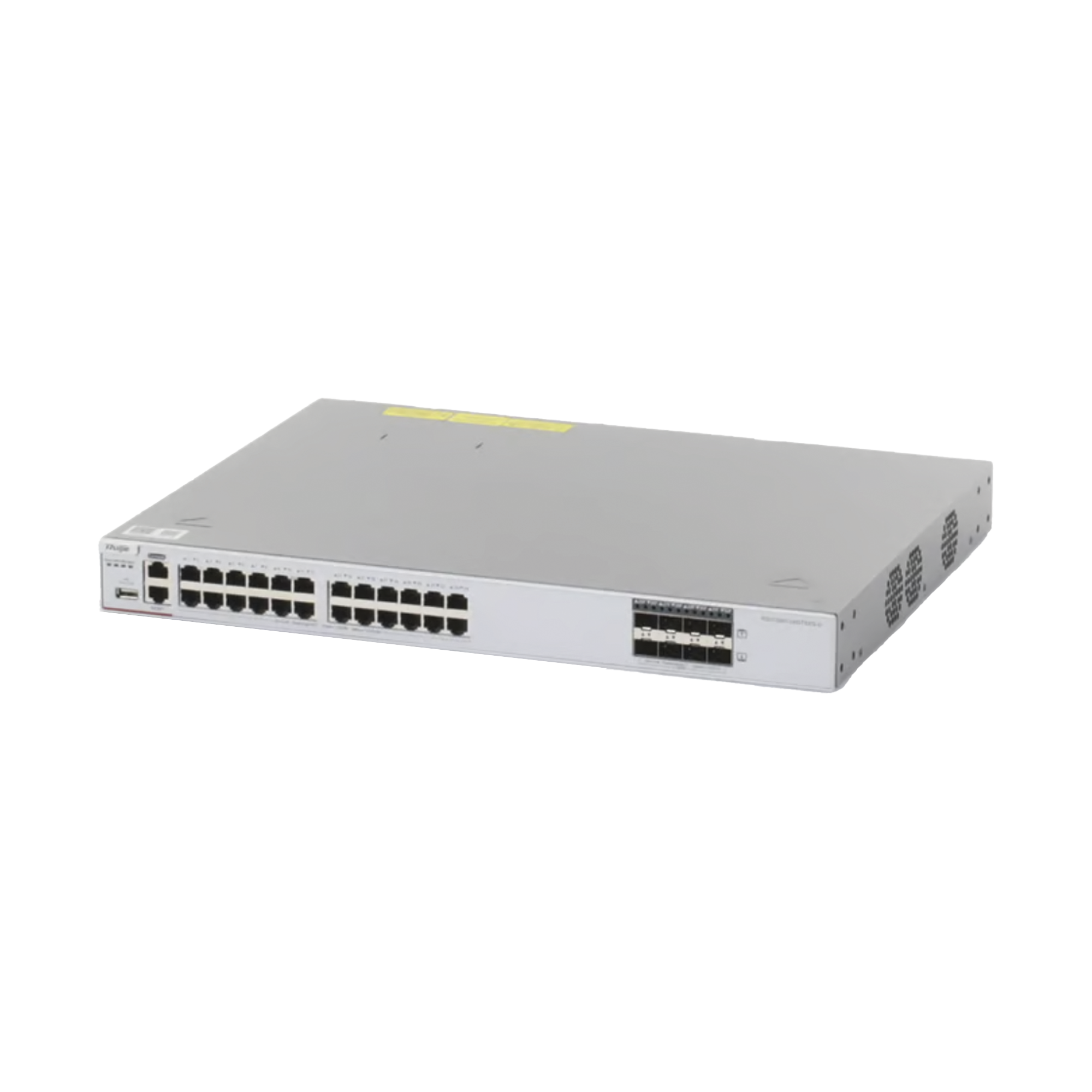 Switch Core Administrable Capa 3 con 24 puertos Gigabit + 8 SFP+ para fibra 10Gb, gestión gratuita desde la nube.