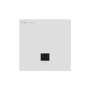 Punto de Acceso Mesh Wi-Fi 6 para interior en pared, hasta 512 usuarios ideal para Hotelerí­a, discreto incrustado en pared.