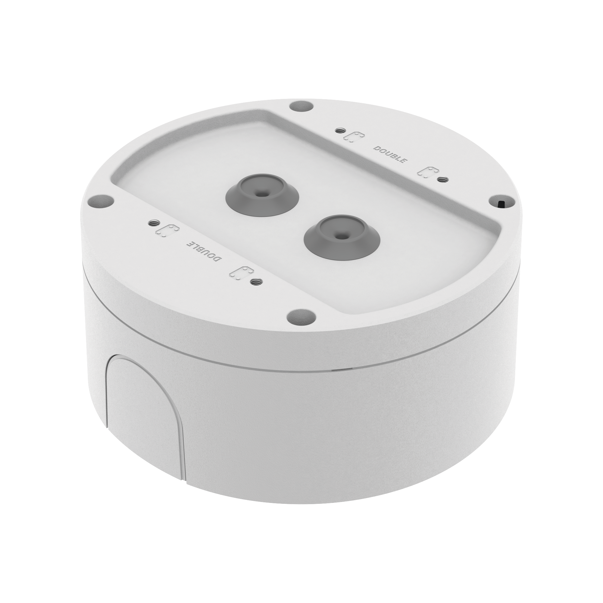 Caja de conexion para tipo Domo y Flat-eye Hanwha QNE-8011R, QNE-8021R, QND-6011, QNV-C8083R, QNV-C9083R