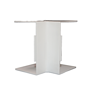 Esquinero Interior Color Blanco de PVC Auto Axtinguible, Para Canaleta TMK-4577 (5520-02001)