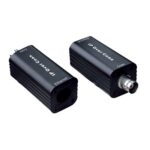 Kit EXTENSOR IP por cable CABLE COAXIAL para distancias de HASTA 200 m / REUTILIZA EL CABLEADO EXISTENTE PARA CONECTAR CíMARAS IP / No Requiere Energí­a / Transmisión en Tiempo Real / Protección Contra Sobretensiones Incorporada