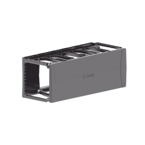 Organizador de Cables Horizontal PatchRunner™, Sencillo (Solo Frontal), Para Rack de 19in, 4UR