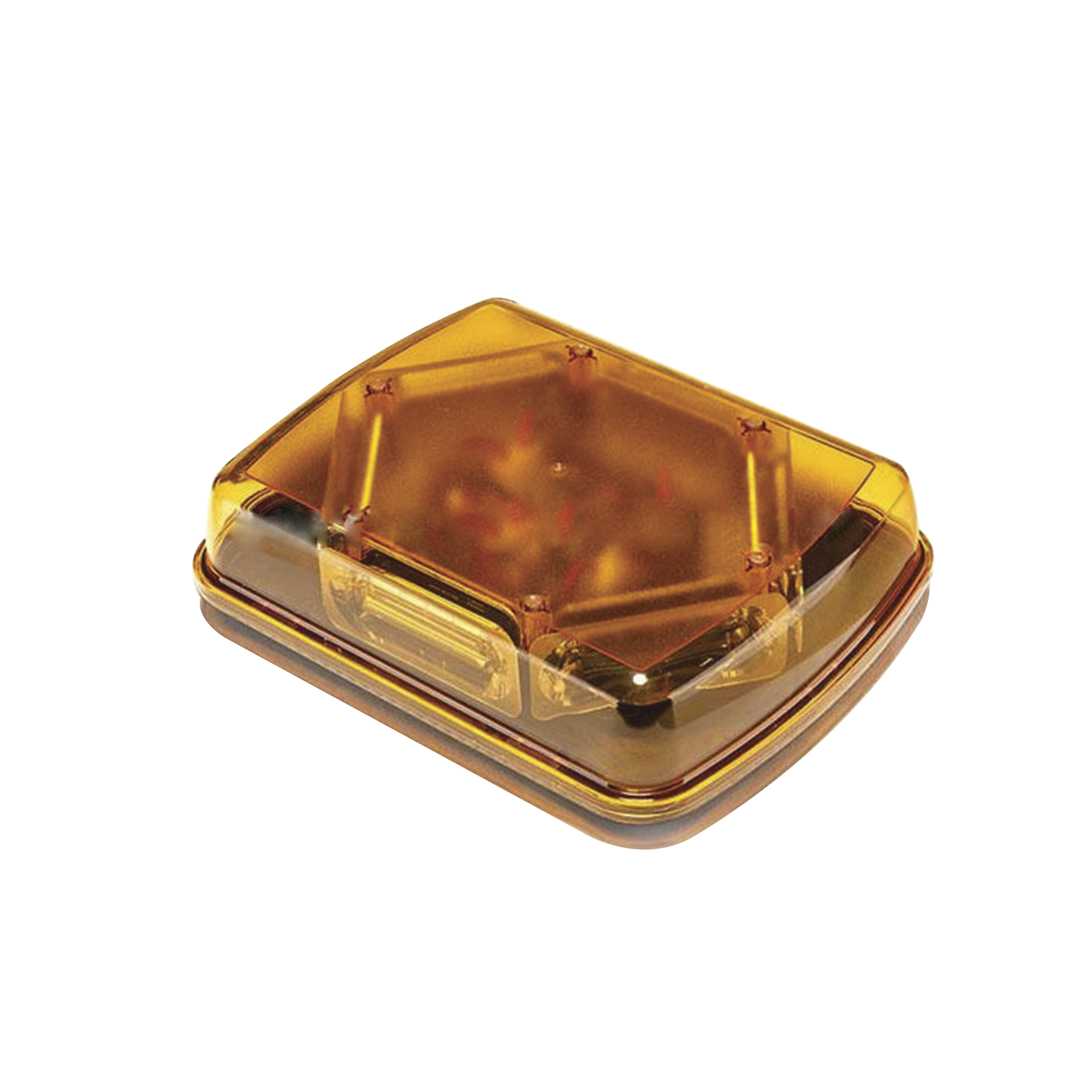 Mini Barra con 18 Poderosos LEDs, Color ímbar Con Montaje Magnetico