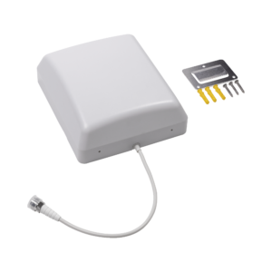 Antena Tipo Panel Multibanda 600-960 MHz/ 1425-4700 MHz. Para interior. Especial para amplificadores y dispositivos celulares Multi-tecnología