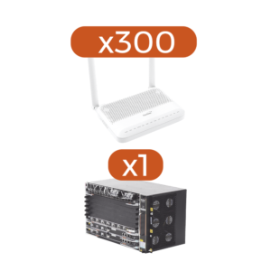Kit 300 ONT´ss HG6145D2 + 1 OLT AN6000-7