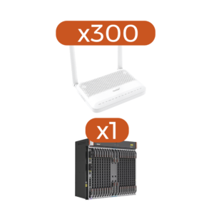 Kit 300 ONT´ss HG6145D2 + 1 OLT AN6000-17
